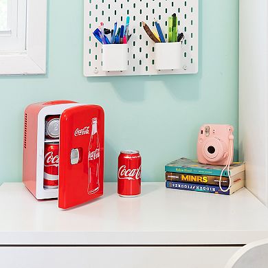 Coca-Cola 6 Can AC/DC Mini Fridge/Warmer