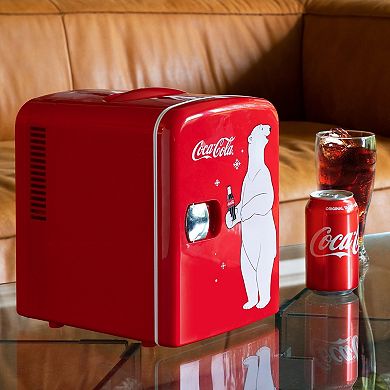 Coca-Cola 6 Can AC/DC Mini Fridge/Warmer