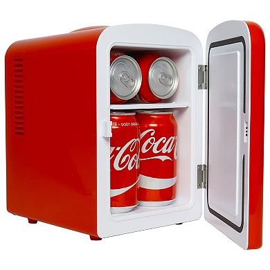 Coca-Cola 6 Can AC/DC Mini Fridge/Warmer