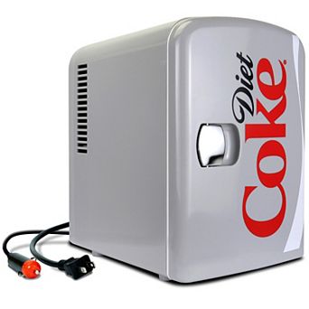 Coca-Cola 6-Can Portable Mini Fridge Cooler/Warmer