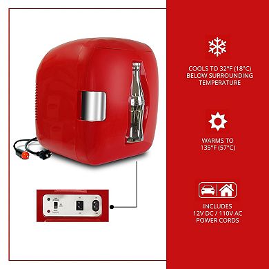 Coca-Cola 12 Can Cube Electric Cooler