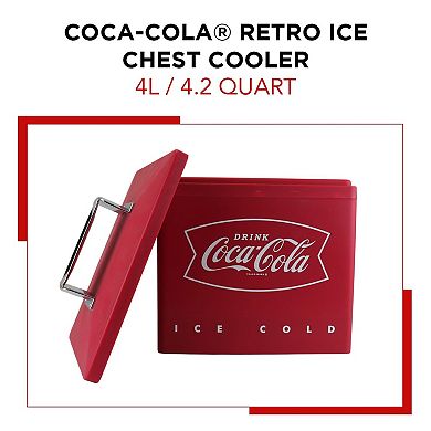Coca-Cola 6-Can Retro Ice Chest Electric Cooler