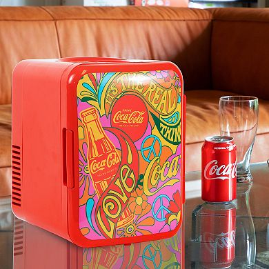 Coca-Cola 6-Can Mini Fridge Cooler/Warmer