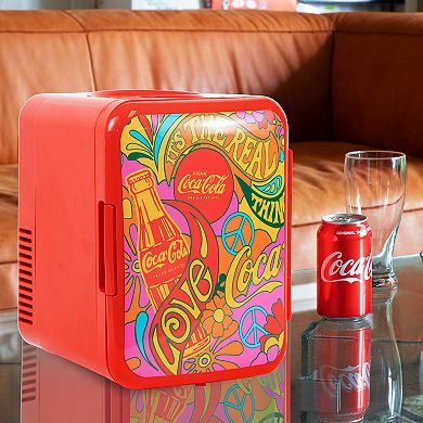 Coca-Cola 6-Can Mini Fridge Cooler/Warmer