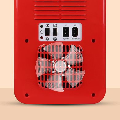 Coca-Cola 6-Can Mini Fridge Cooler/Warmer