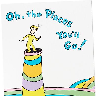 Hallmark Dr. Seuss "Oh, the Places You'll Go!" Money Holder Graduation Cards Pack of 6