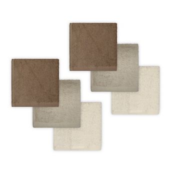 The Big One® Solid 6-Pack Washcloths