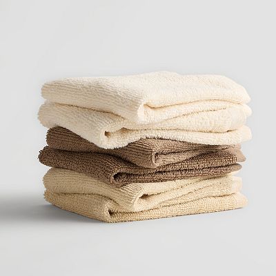 The Big One® Solid 6-Pack Washcloths