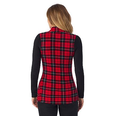 Women's Cuddl Duds® Fleecewear with Stretch Full Zip Vest