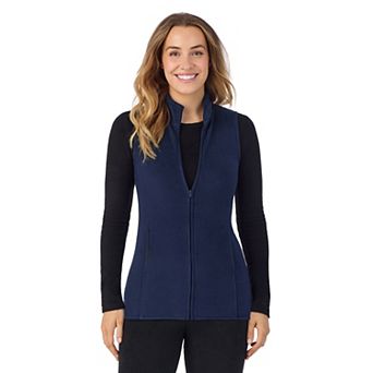 Women's Cuddl Duds® Fleecewear with Stretch Full Zip Vest