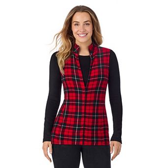 Women's Cuddl Duds® Fleecewear with Stretch Full Zip Vest