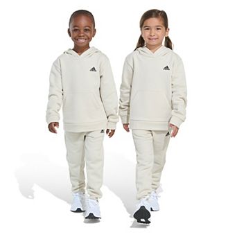 Boys 4-7 Adidas Minimal Logo Fleece Pullover Set