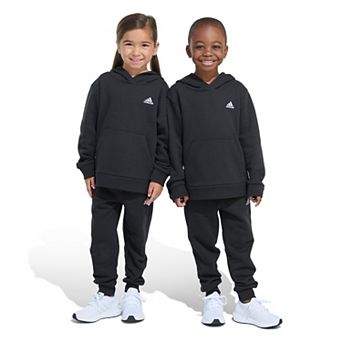 Boys 4-7 Adidas Minimal Logo Fleece Pullover Set