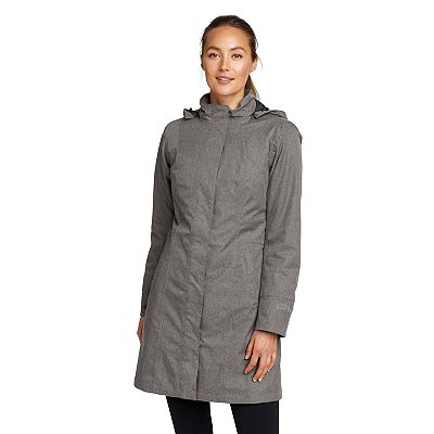 Eddie bauer women's girl on the go insulated trench coat online