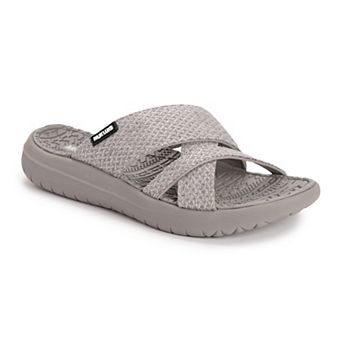 MUK LUKS Sassy Women's Cross-Over Slide Sandals