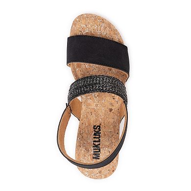 MUK LUKS Wendy Women's Wedge Sandals