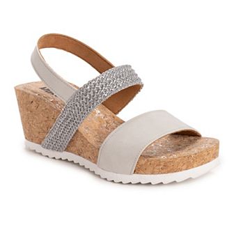 MUK LUKS Wendy Women's Wedge Sandals