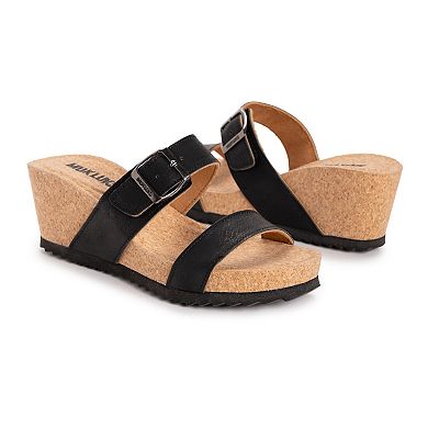 MUK LUKS Winona Women's Wedge Sandals