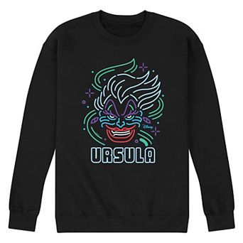 Disney Villains The Little Mermaid Ursula Men's Neon Fleece Sweatshirt