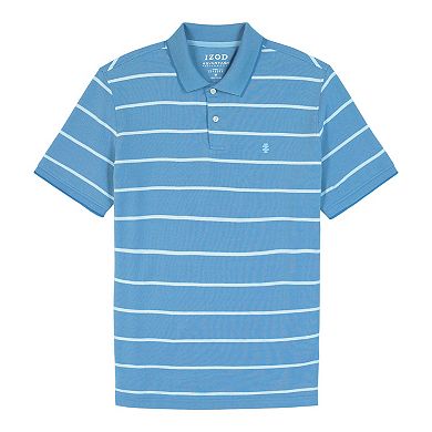 Men's IZOD Advantage Performance Short-Sleeve Striped Polo Shirt