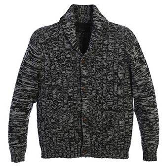 Gioberti Boy's 100% Cotton Knitted Shawl Collar Cardigan Sweater