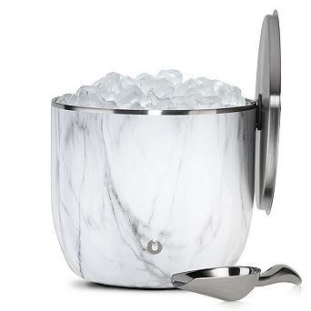 Extra Large Premium Insulated Stainless Steel Ice Bucket With Lid And Ice Scoop