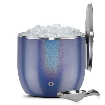 Extra Large Premium Insulated Stainless Steel Ice Bucket With Lid And Ice Scoop