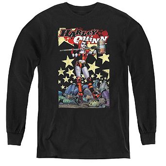 Batman Quinn One Youth Long Sleeve T-shirt