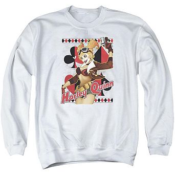 Justice League Of America Harley shell Adult Crewneck Sweatshirt