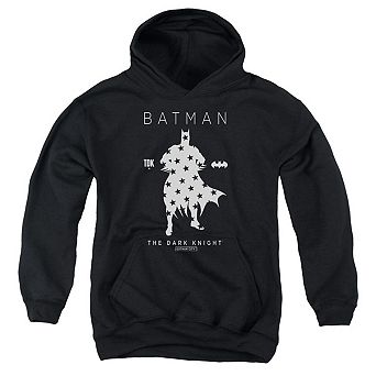 Batman Star Silhouette Youth Pull Over Hoodie