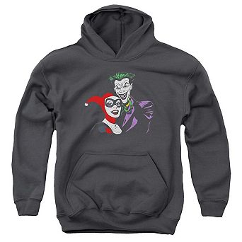 Batman Joker & Harley Youth Pull Over Hoodie