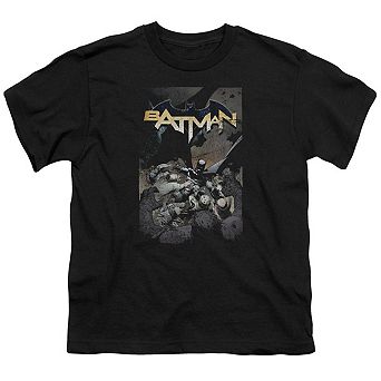 Batman One Short Sleeve Juvenile T-shirt