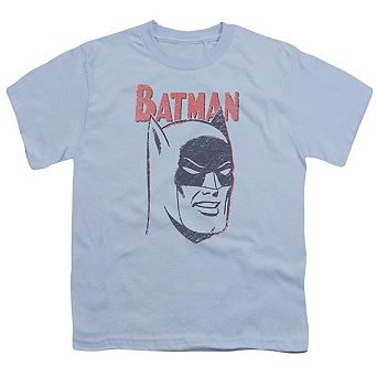 Batman Crayon Man Short Sleeve Youth T-shirt