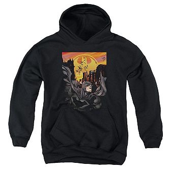 Batman Always On Call Youth Pull Over Hoodie