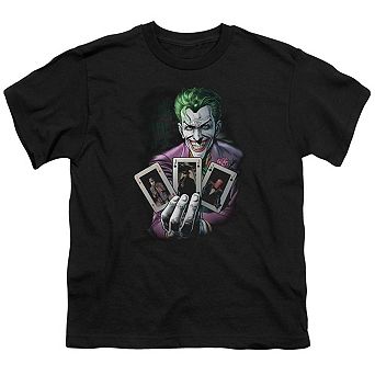 Batman 3 Of A Kind Short Sleeve Youth T-shirt