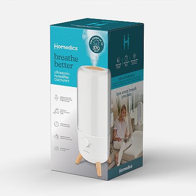 HoMedics Top-Fill 45-Hour Cool Mist Ultrasonic Humidifier