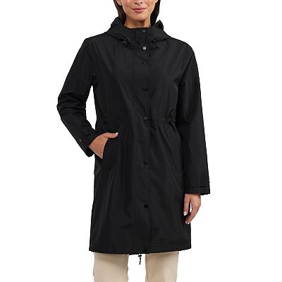 Hotsell Ellen Tracy Concealed Hood Rain Jacket