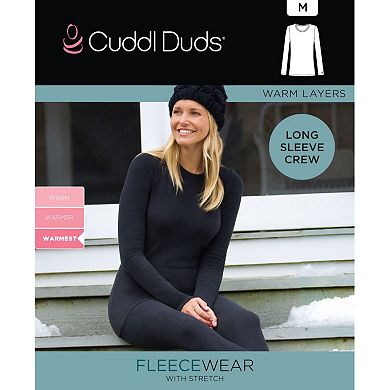 Women's Cuddl Duds® Fleecewear With Stretch Long Sleeve Top