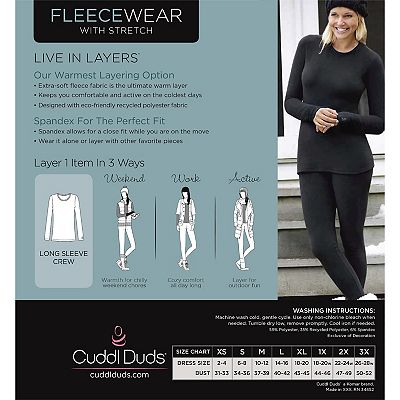 Womens xs hot outdoor wear cuddle duds