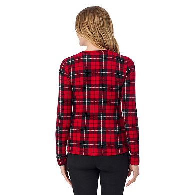 Women's Cuddl Duds® Fleecewear With Stretch Long Sleeve Top