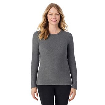 Women's Cuddl Duds® Fleecewear with Stretch Long Sleeve Top