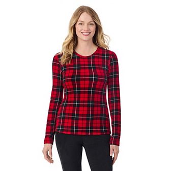 Women's Cuddl Duds® Fleecewear with Stretch Long Sleeve Top