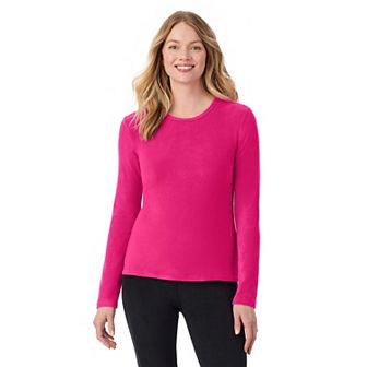Women's Cuddl Duds® Fleecewear with Stretch Long Sleeve Top