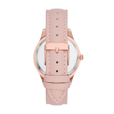 Folio Women's Pink Watch, Bracelets & Keychain Set