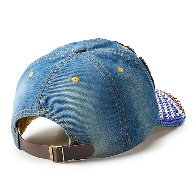 Women's Collection XIIX USA Flag Baseball Hat