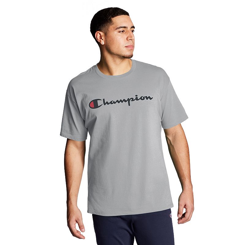 UPC 738994884992 product image for Men's Champion® Graphic Tee, Size: Small, Dark Grey | upcitemdb.com