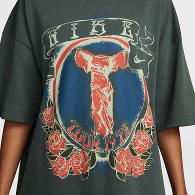 Women's Nike Essentials Short Sleeve Oversized Band Tee