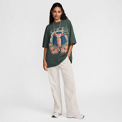 Women's Nike Essentials Short Sleeve Oversized Band Tee