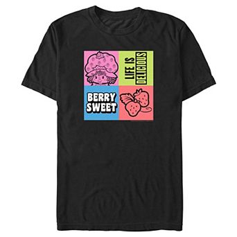 Men's Strawberry Shortcake Life Is Delicious Graphic Tee