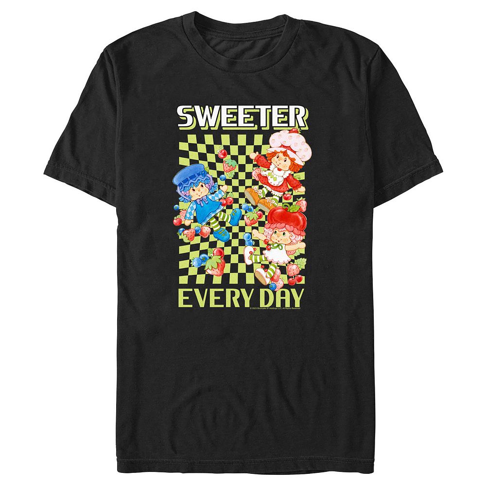 Men's Strawberry Shortcake Sweeter Everyday Graphic Tee